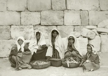 A Group of Fellahin at the End of the Market